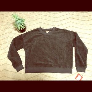 Dark Grey Fluffy sweater